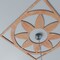 Ekena Millwork Blume Wood Fretwork Pierced Ceiling Medallion, Cherry, 22"OD x 7 5/8"ID x 3/8"T CMWP22X22X0375BLCH - alternate 8